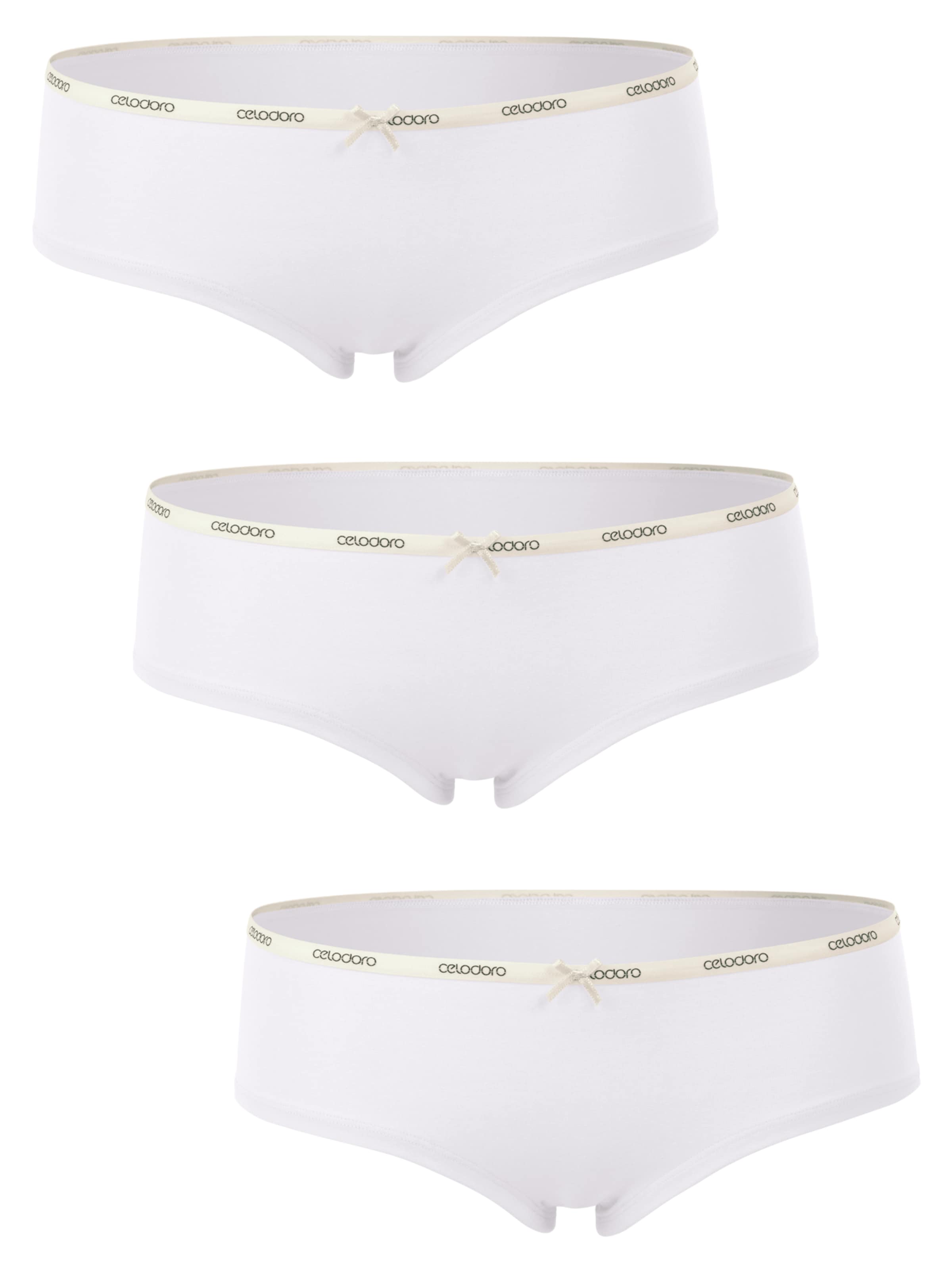 celodoro Panty 'Feel Good'‌‌‌‌‌‌‌‌‌‌ in Weiß: Vorderseite