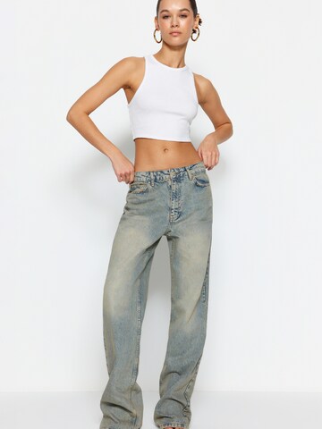 Wide leg Jeans di Trendyol in blu: frontale