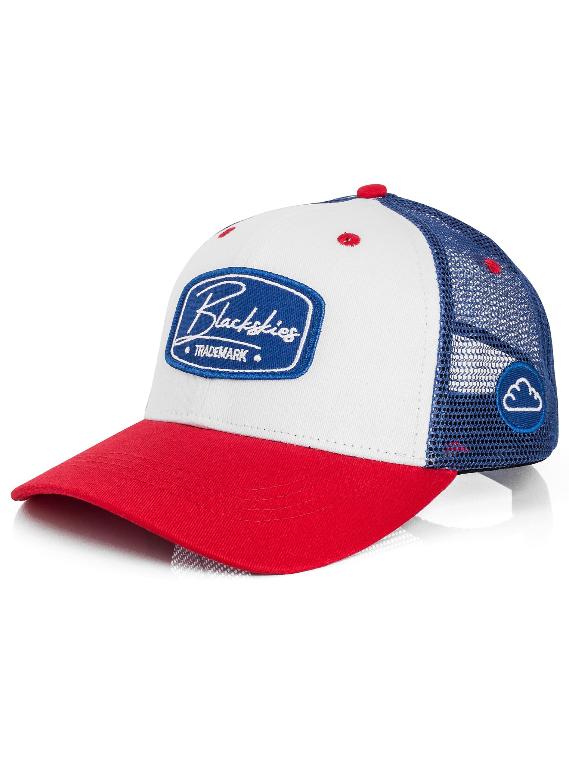 Blackskies Cap 'Race' in Red: front