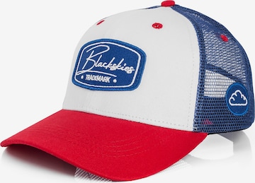 Blackskies Cap 'Race' in Rot: Vorderseite