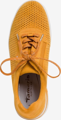 Tamaris Pure Relax Platform trainers in Yellow