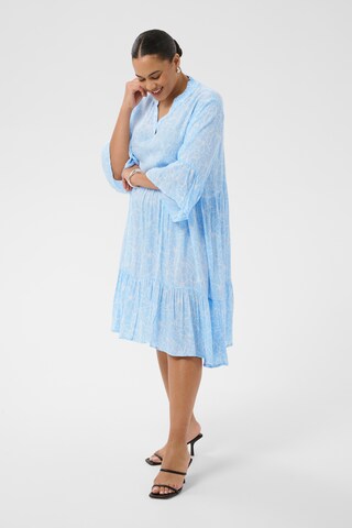 KAFFE CURVE Kjole 'KCElla' i blå