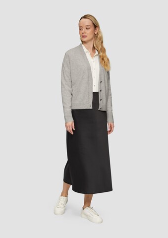 s.Oliver BLACK LABEL Strickjacke in Grau