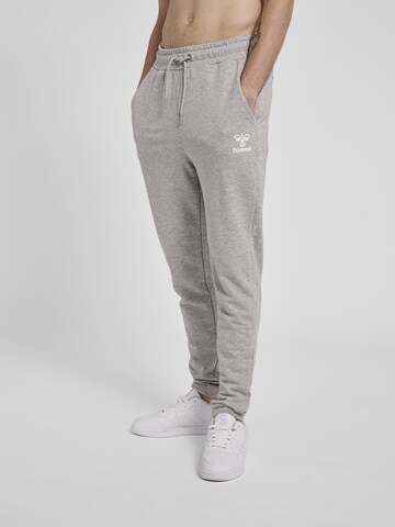 Hummel - regular Pantalón deportivo en gris: frente