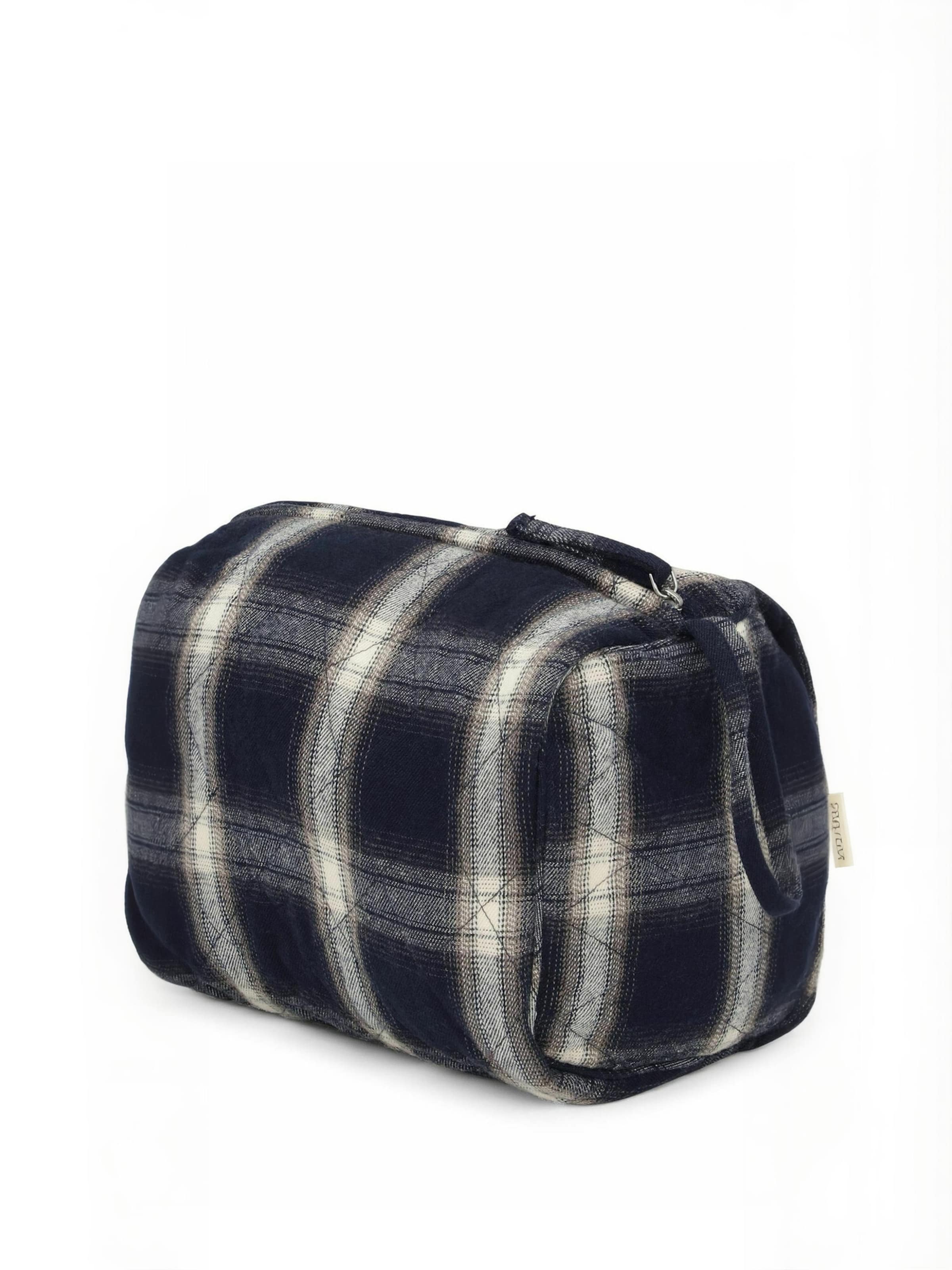 Shopper ' Pouch ' di moshi moshi mind in blu: lato
