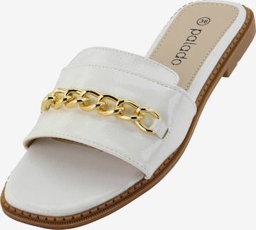 Palado Pantolette 'Pekiz' in Weiß: Vorderseite