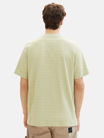 Tricou de la TOM TAILOR DENIM pe verde