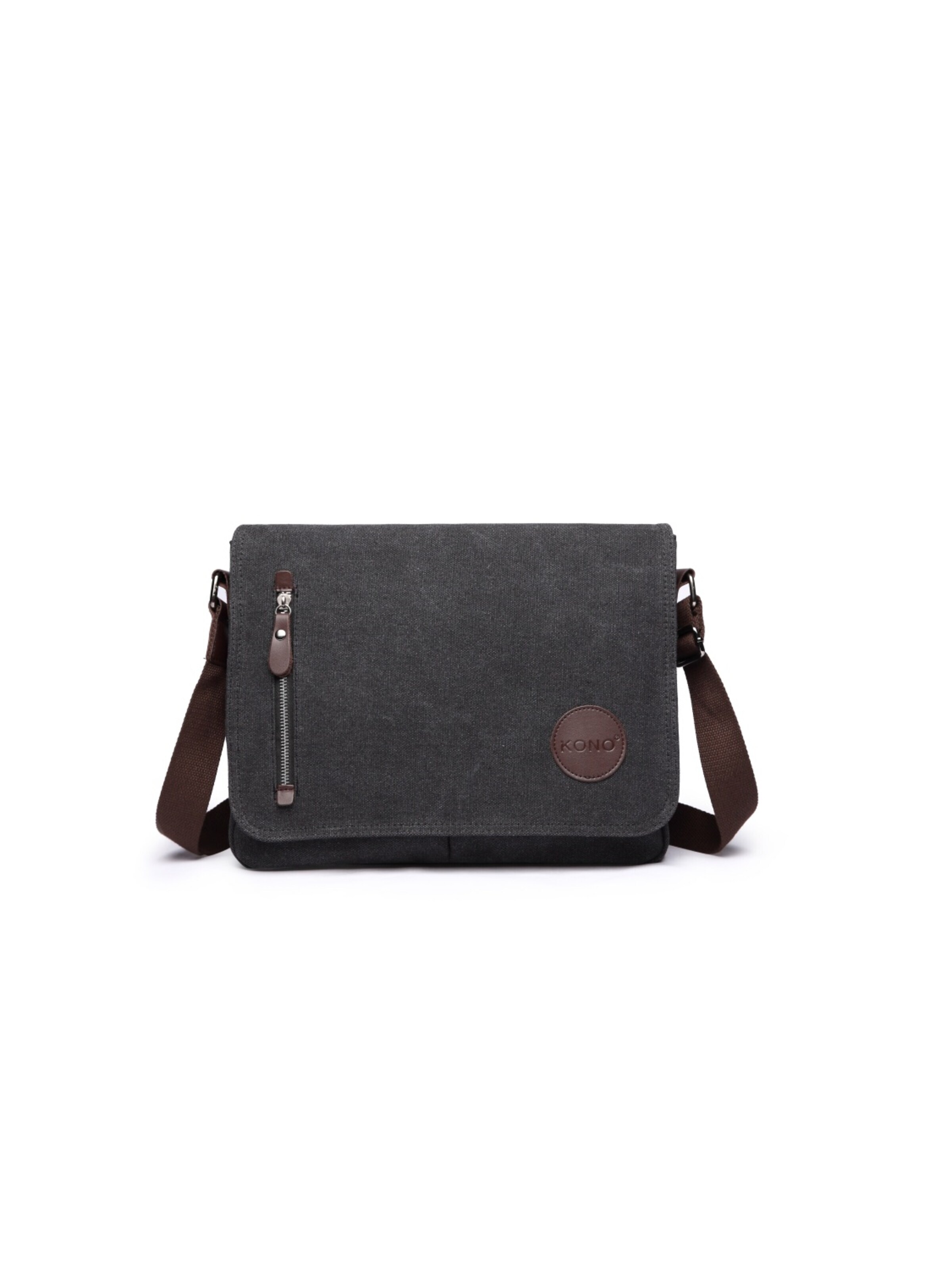 Kono Shoulder Bag in Black: front