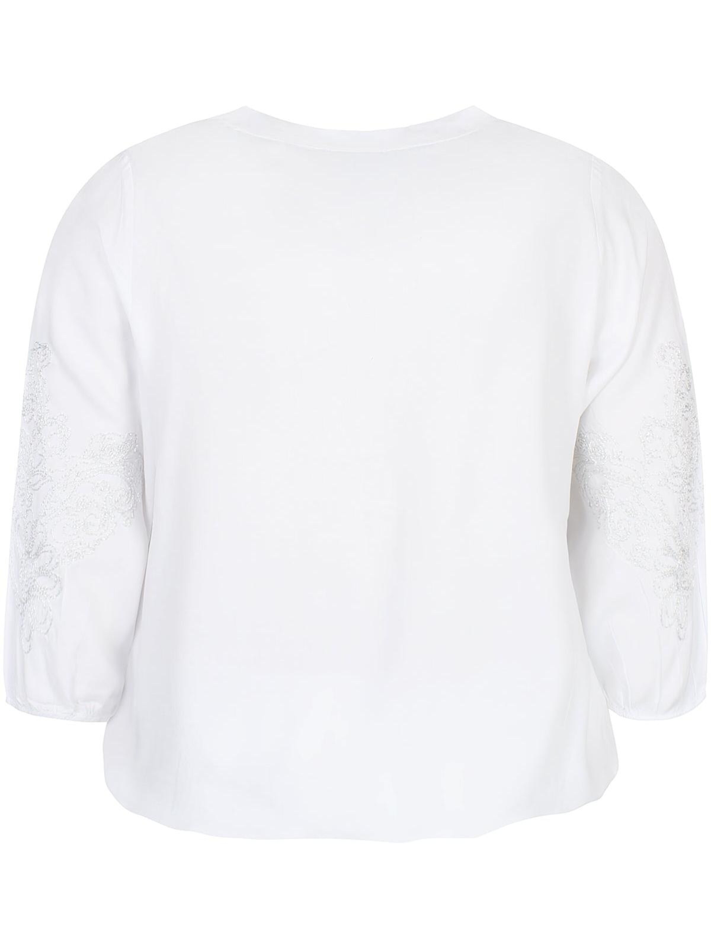 Zhenzi Blouse 'Edith 1279' in Wit