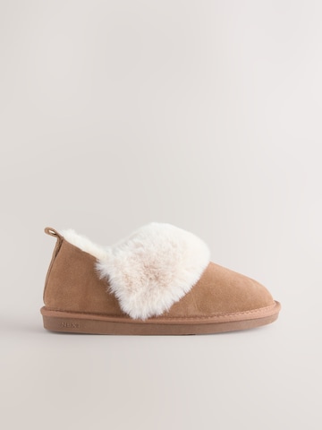Next - Pantufa em castanho