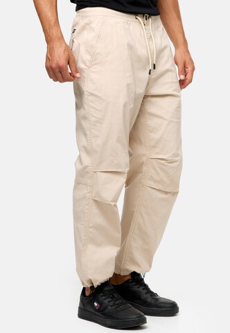 Regular Pantalon ' Marcos ' INDICODE JEANS en blanc