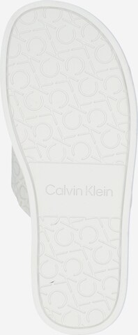 balta Calvin Klein Šlepetės