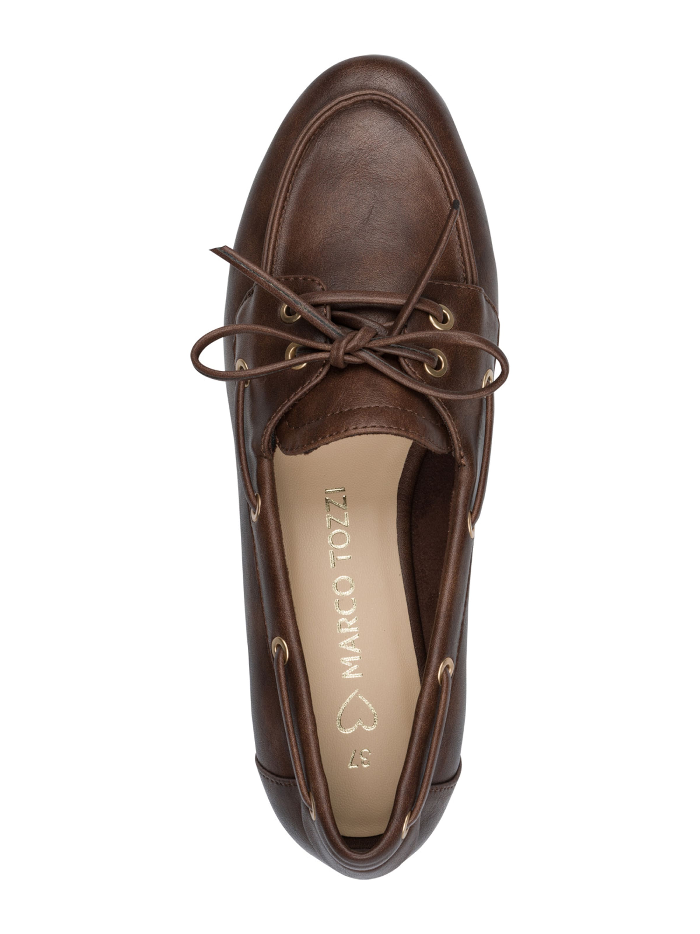MARCO TOZZI Мокасини в кафяво