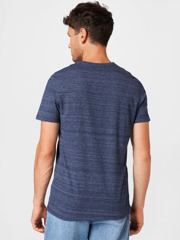 JACK & JONES T-Shirt 'Berg' in Blau