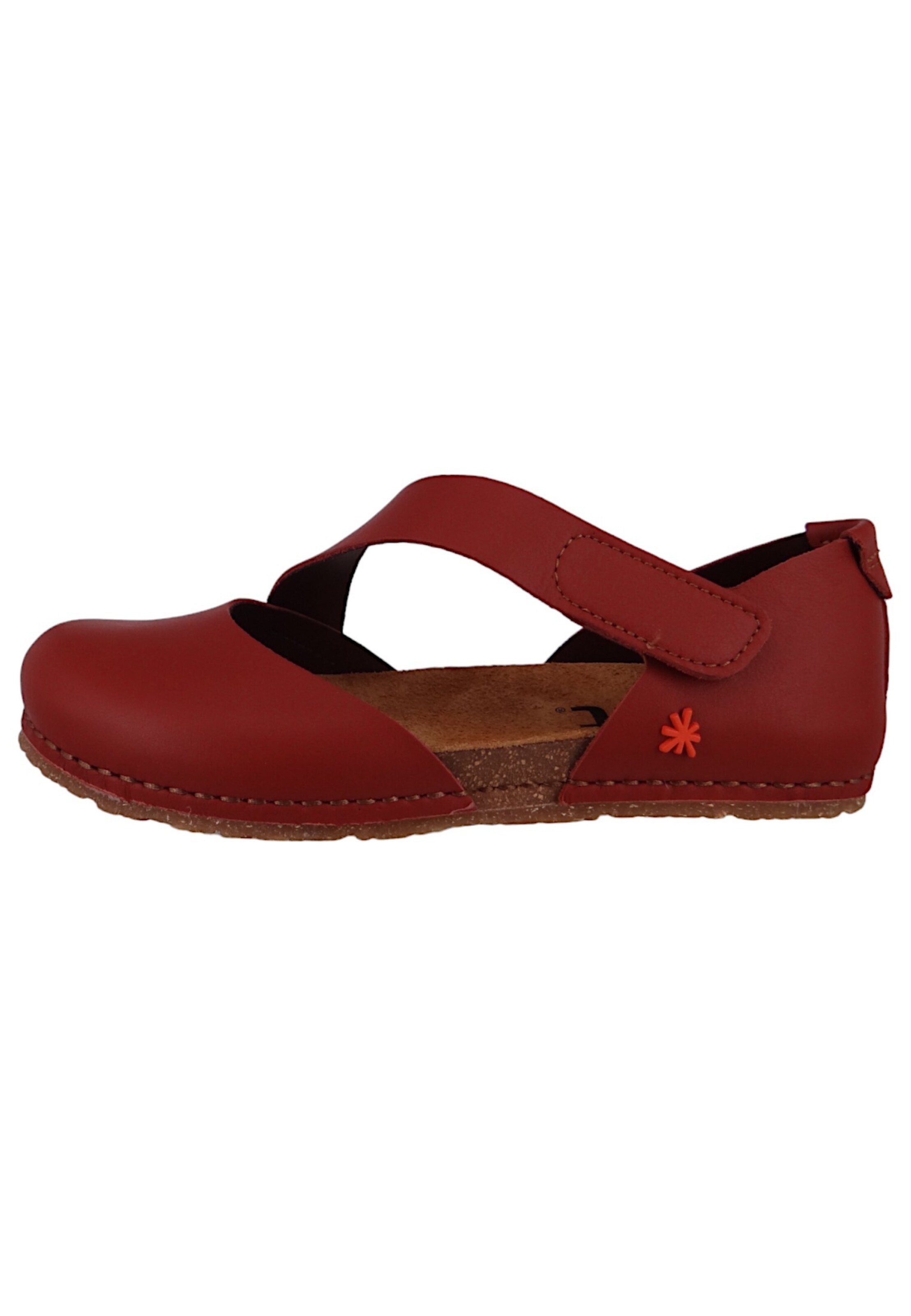 ART - Sabrina com tiras 'Creta' em vermelho