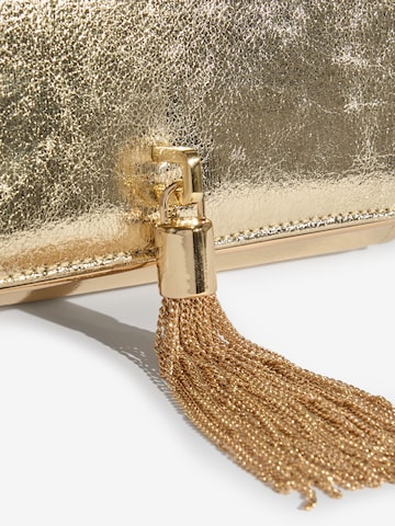 Pochette love & roses en or