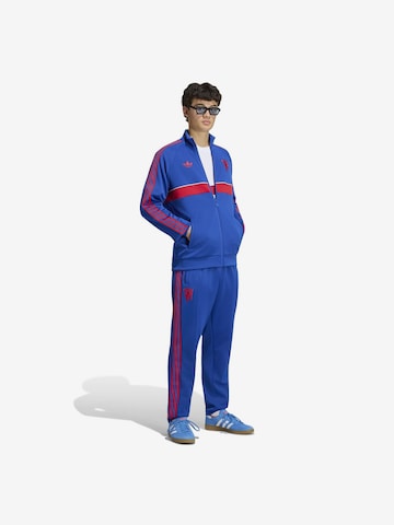 mėlyna ADIDAS PERFORMANCE Standartinis Sportinės kelnės 'Manchester United Originals'