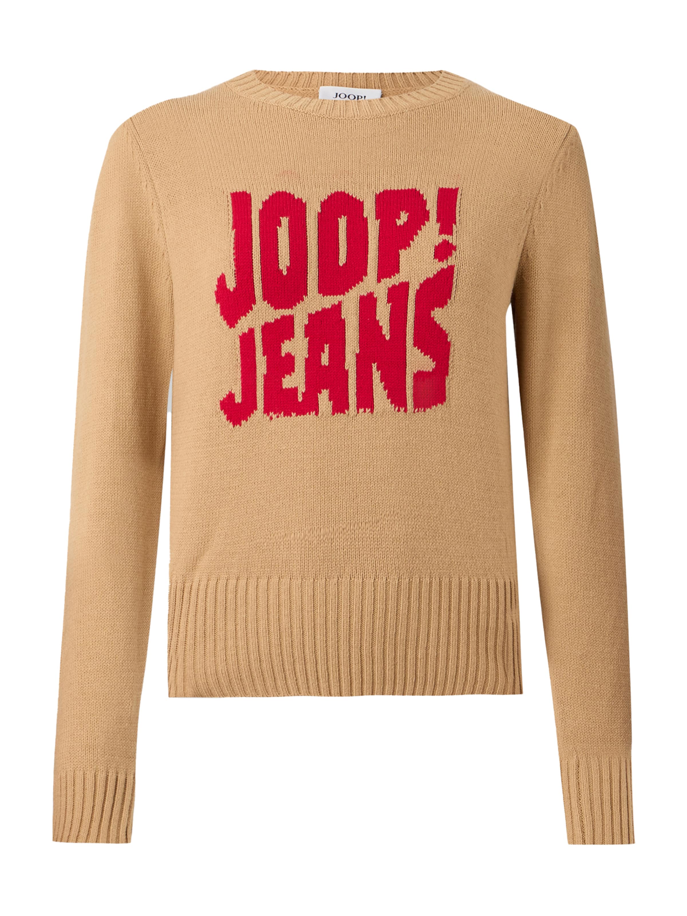 JOOP! Jeans Свитер 'Kali' в Бежевый: спереди