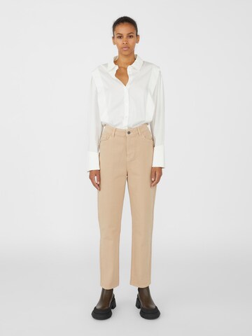 OBJECT Regular Jeans 'Alora' in Beige