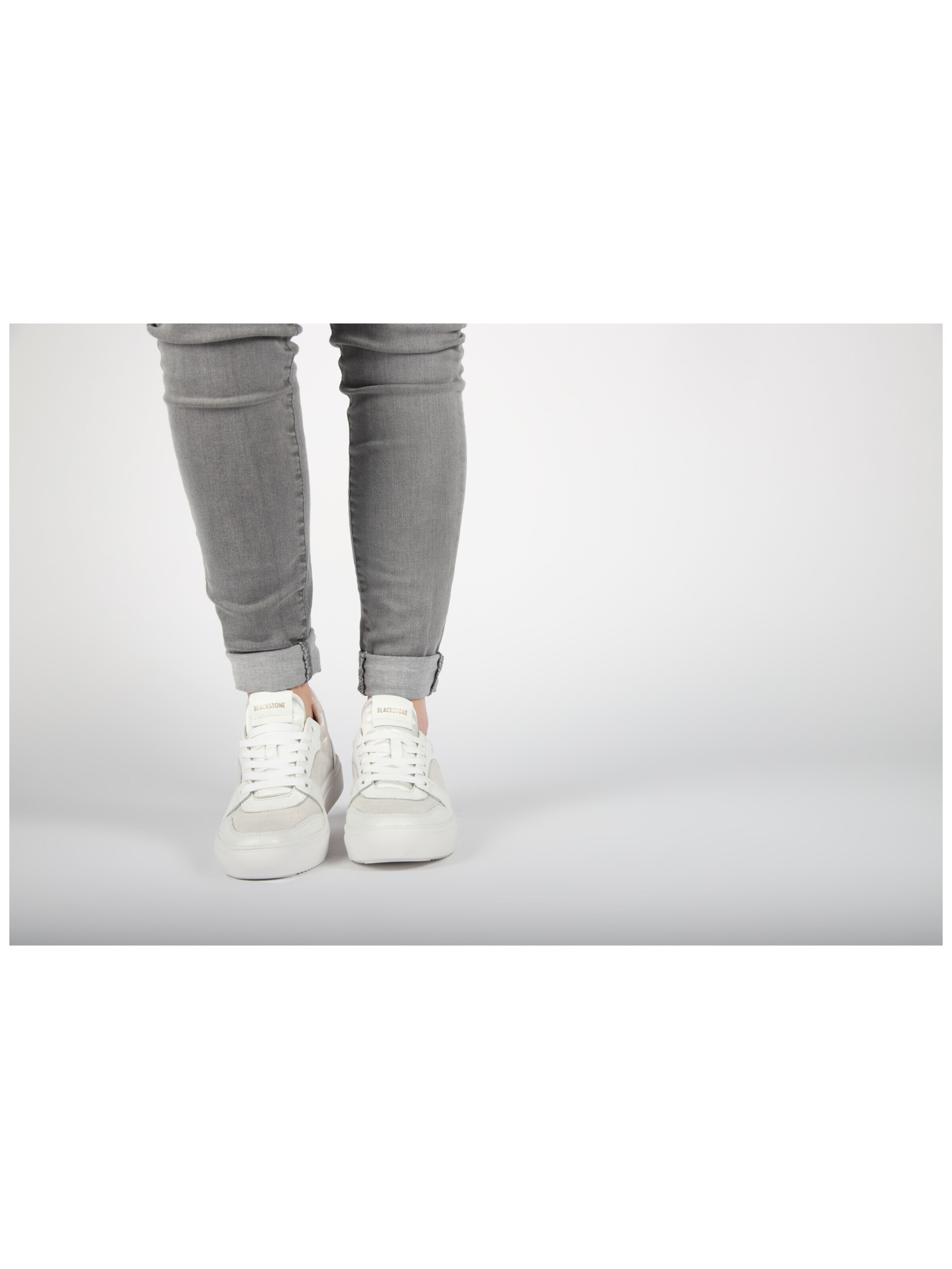 Baskets basses 'CASSIA' BLACKSTONE en blanc