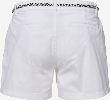 Orsay Regularen Chino hlače | bela barva