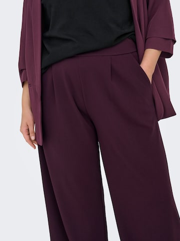 ONLY Carmakoma Wide Leg Hose in Rot