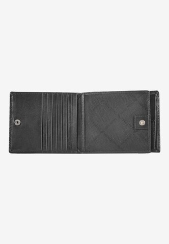 Braun Büffel Wallet 'Henry' in Black