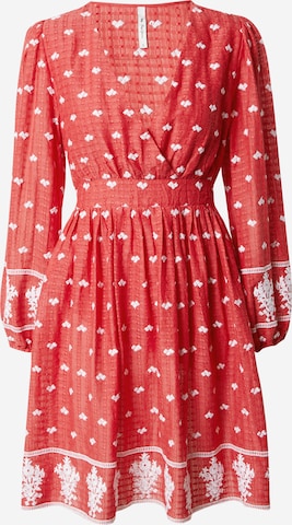 Robe 'BATIA' Pepe Jeans en rouge : devant