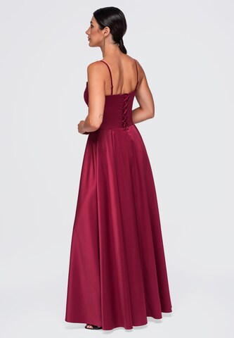 Ombre Evening dress in Red