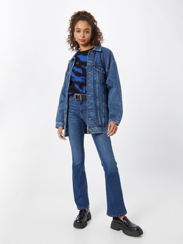 Lindex Bootcut Jeans in Blau