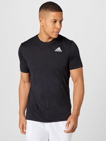 ADIDAS SPORTSWEAR Λειτουργικό μπλουζάκι 'Freelift' σε μαύρο: μπροστά