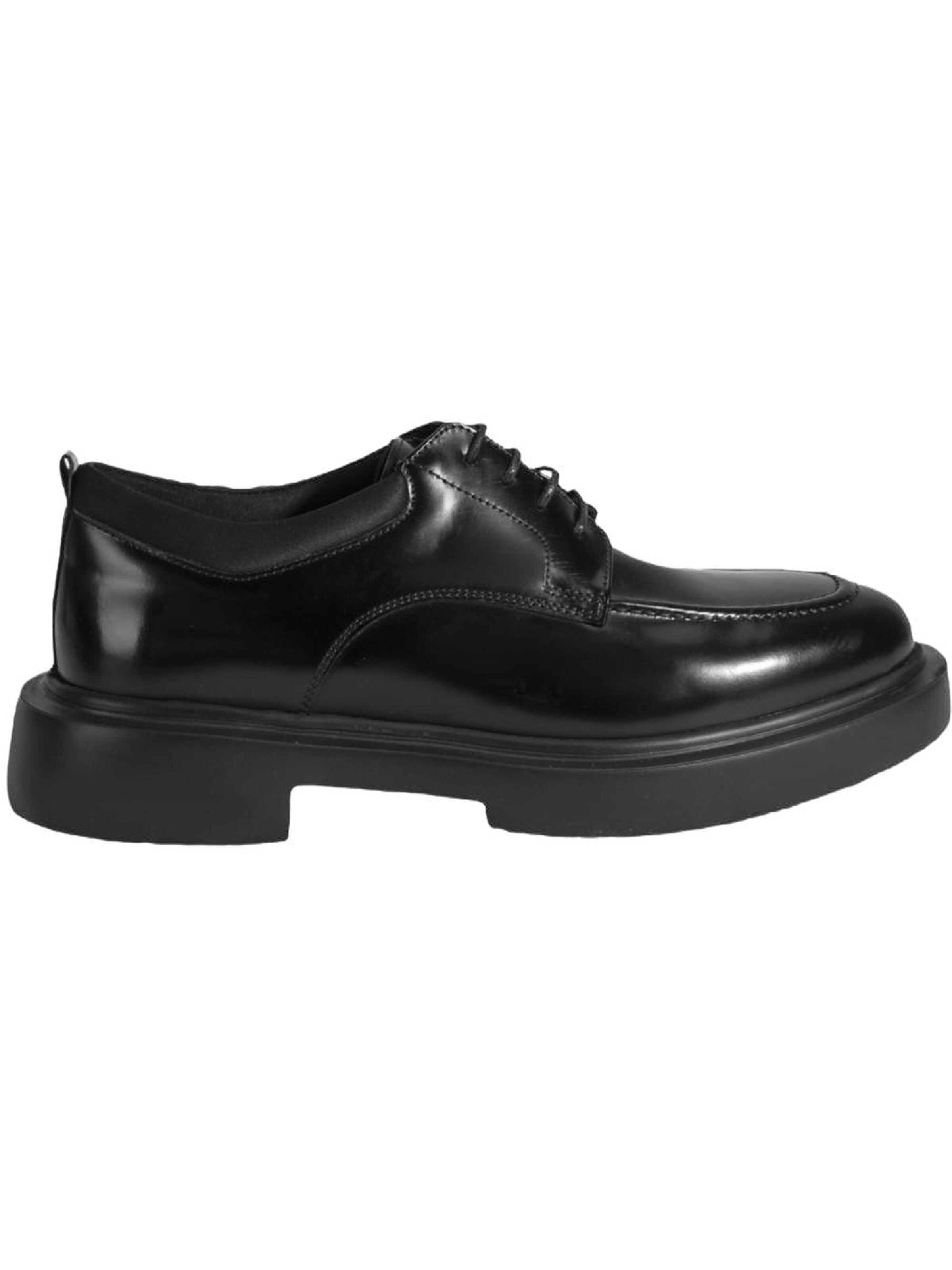 Desa Classic Flats 'Loafer' in Black: front