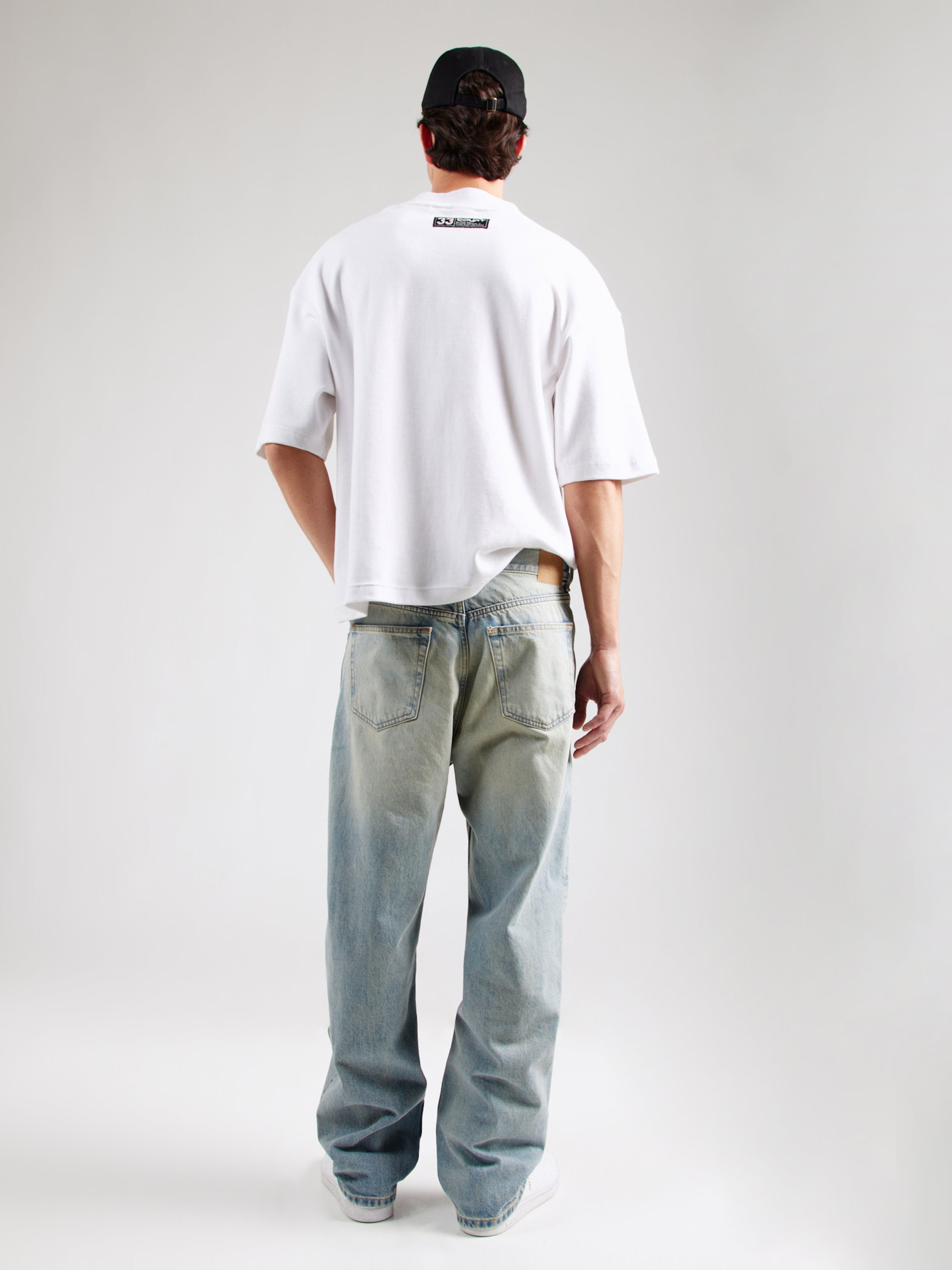 WEEKDAY Baggy Jeans 'Galaxy Hanson' in Blue Denim | ABOUT YOU