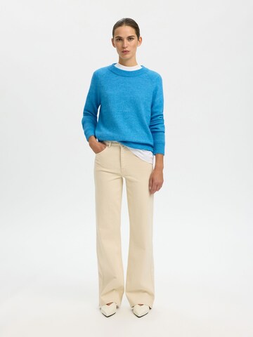 SELECTED Pullover in Blau