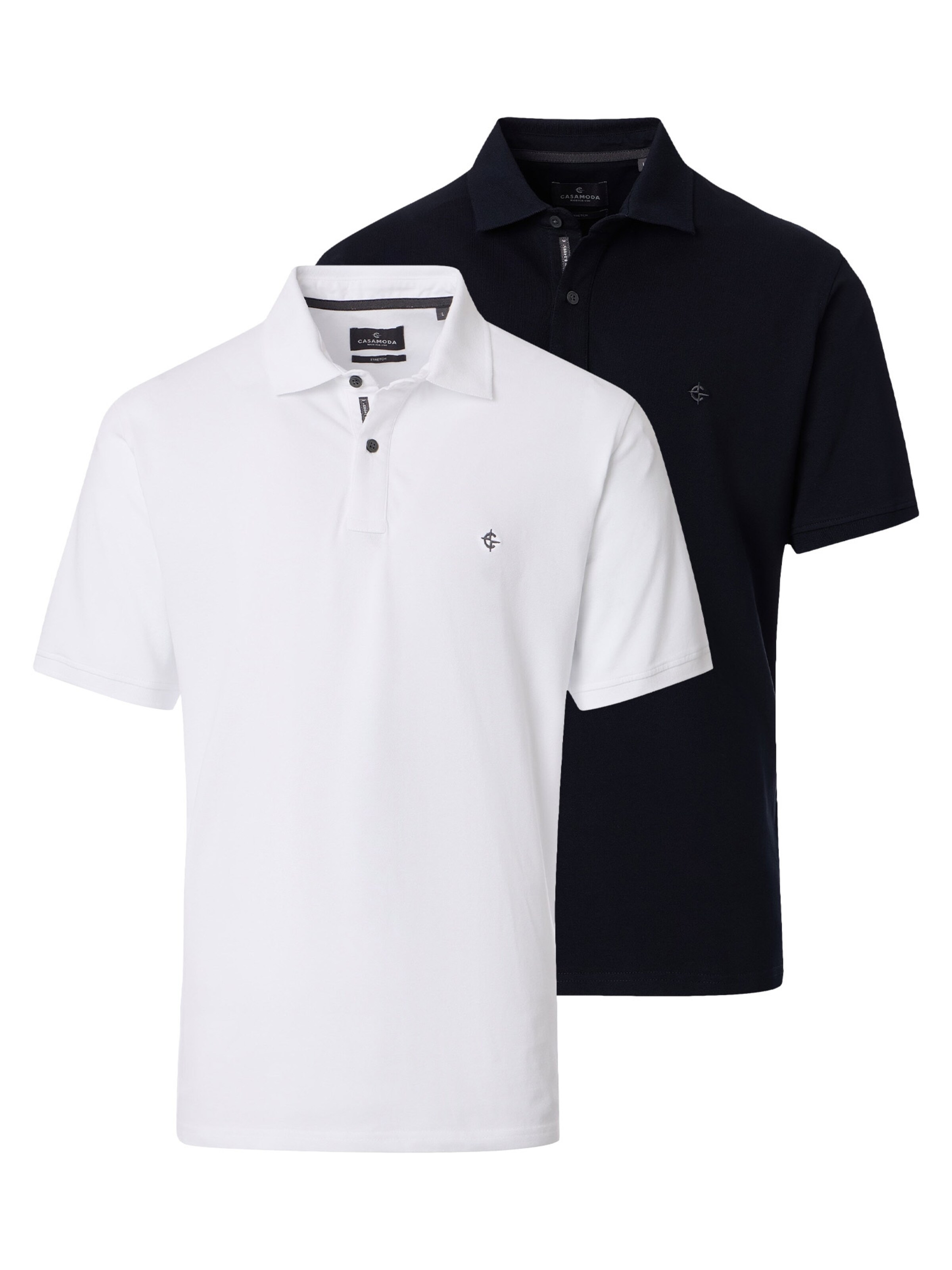 CASAMODA Shirt 'Basic' in Blue: front