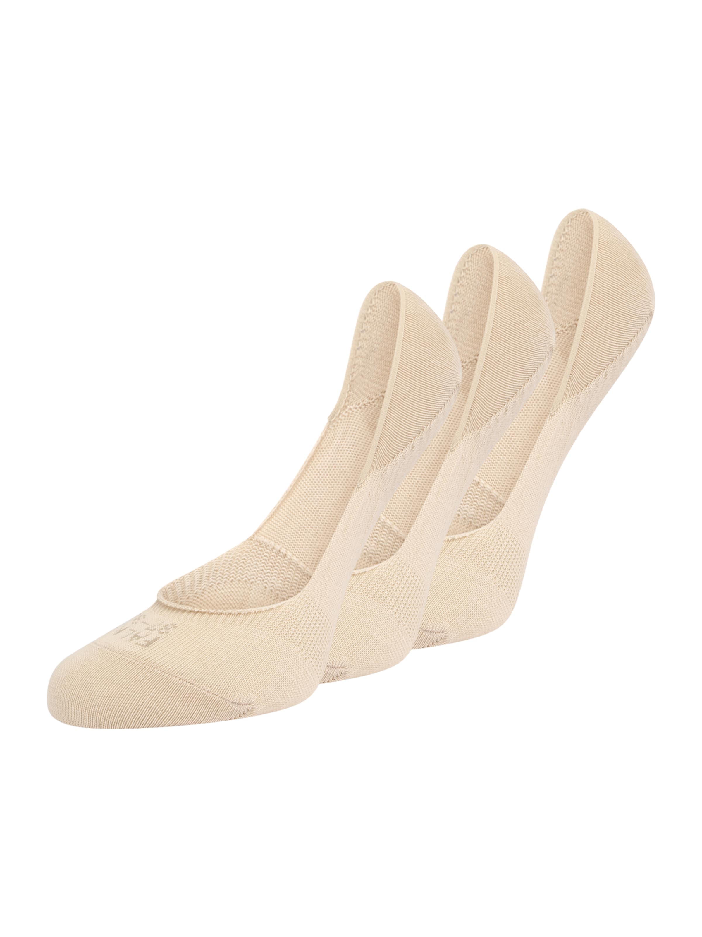 Șosete joase de la FALKE pe bej: față