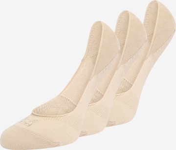 FALKE - Calcetines invisibles en beige: frente