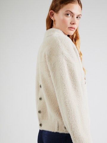 RINO & PELLE Gebreid vest 'Bubbly' in Grijs