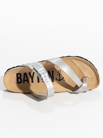Bayton T-bar sandals 'Diane' in Silver