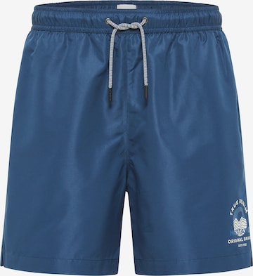 MUSTANG Board Shorts in Blue: front
