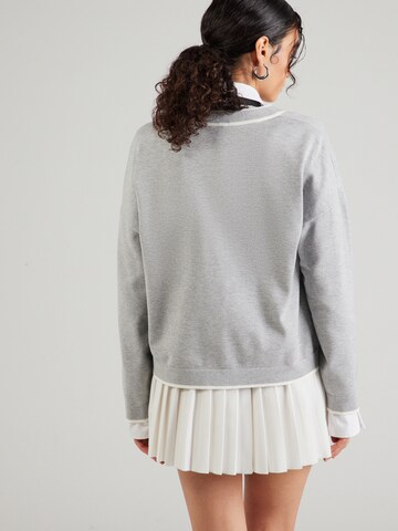 BOSS Gebreid vest 'Flodina' in Grijs