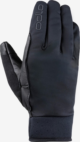 ODLO Sporthandschuhe 'Nordic Light' in Schwarz: Vorderseite