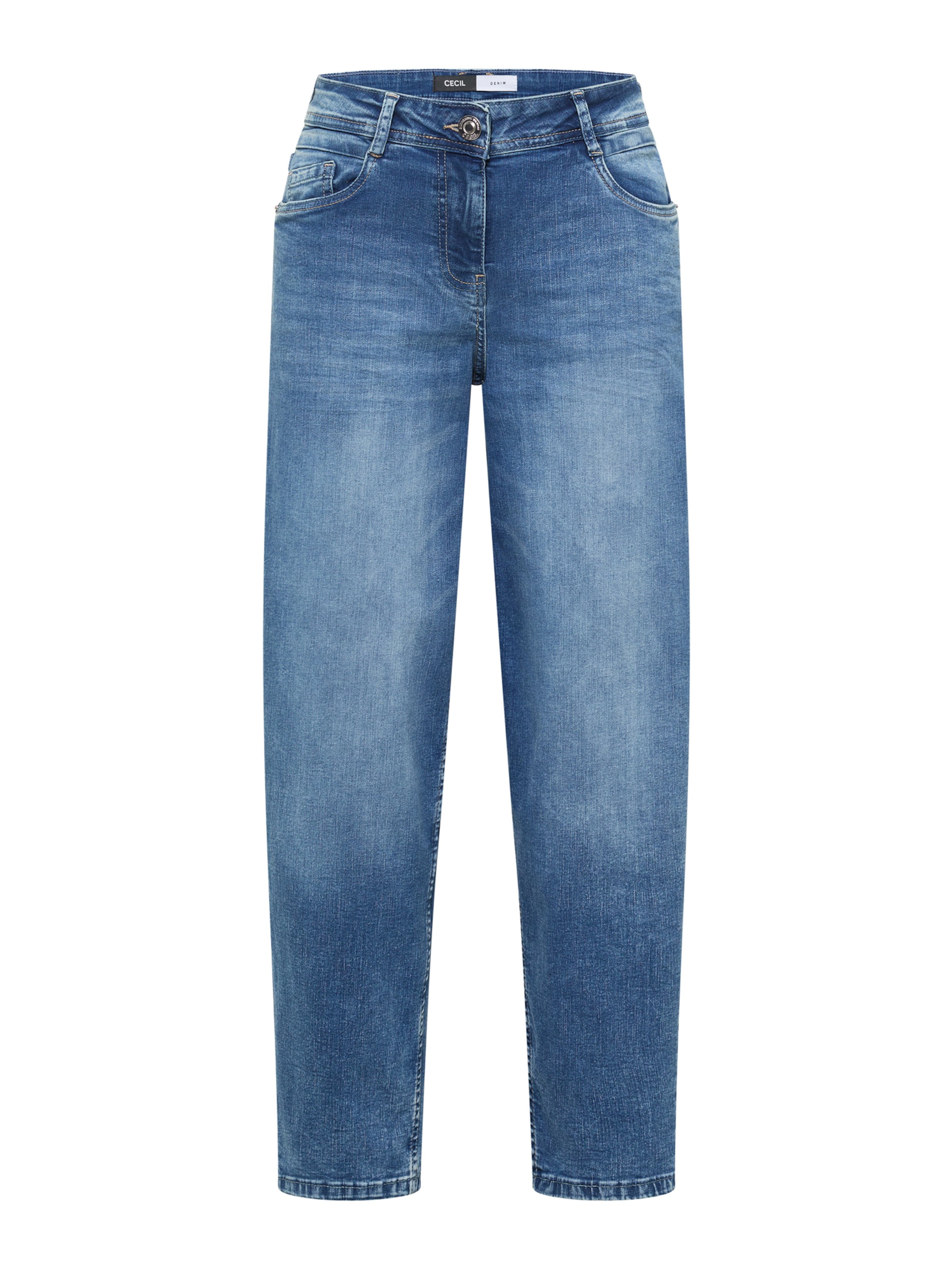 CECIL Barrel Jeans 'Scarlett' in Blue: front