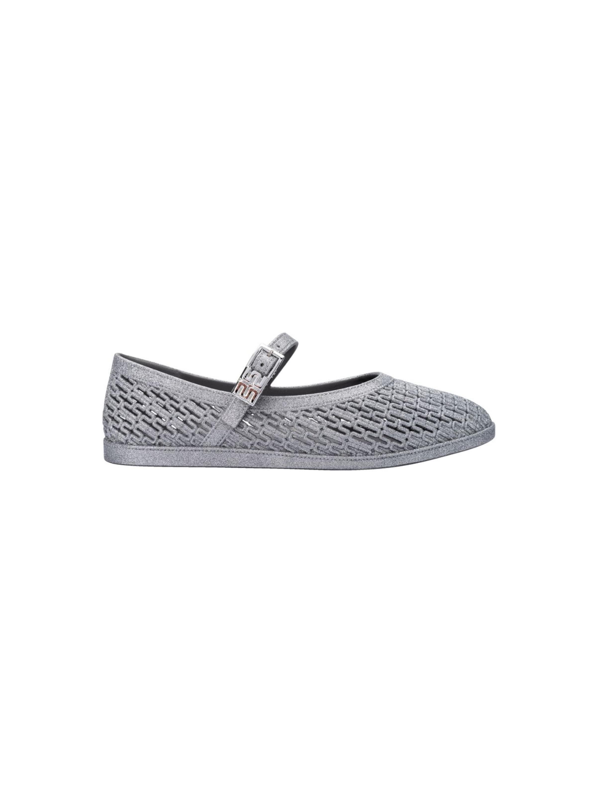 MELISSA Ballerina 'Harper' in Silber: Vorderseite