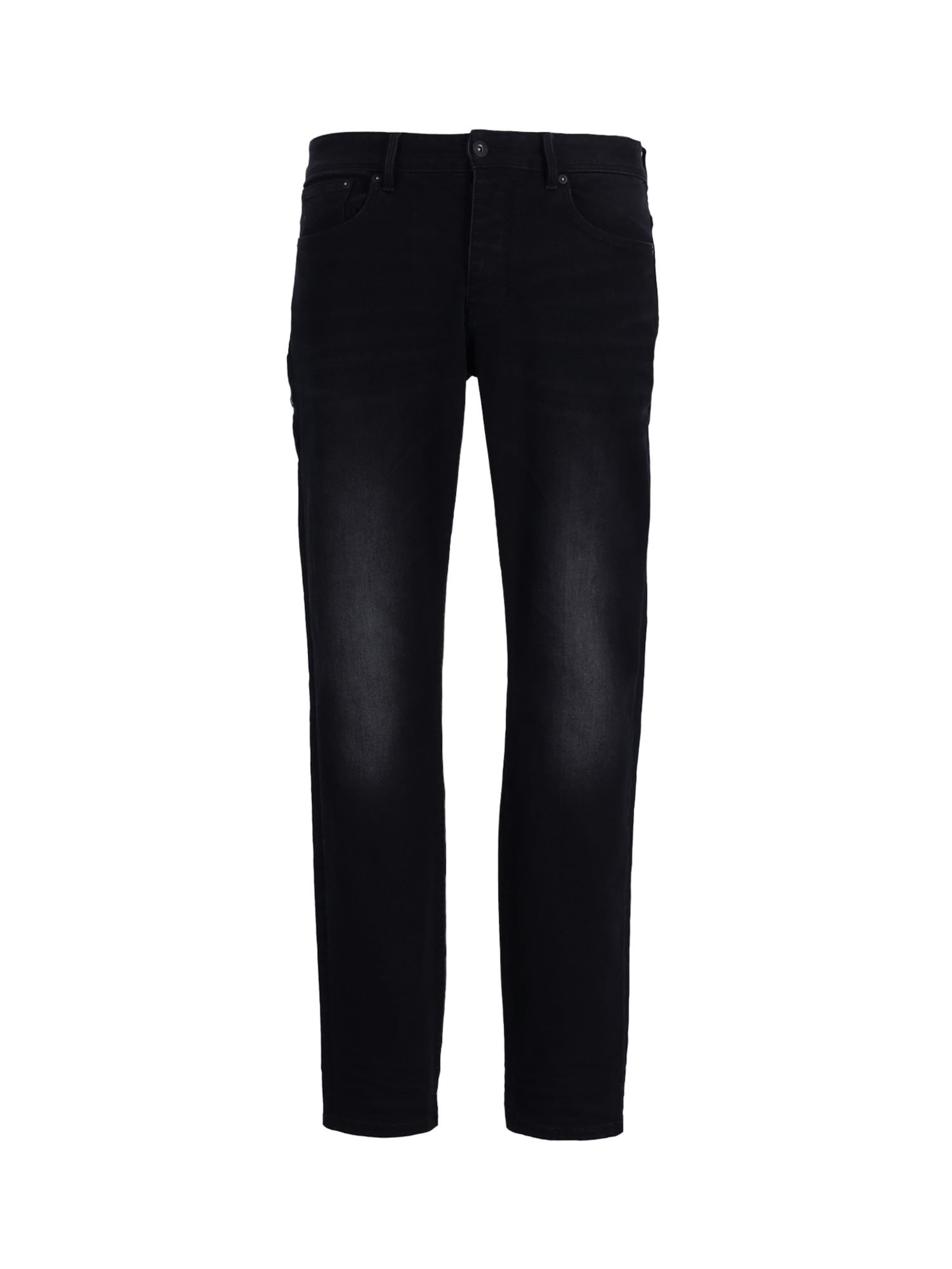 CHASIN' Regular Jeans ' Evan Esko ' in Zwart: voorkant