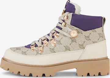 Bottines à lacets 'Mazzolino Hestia' JOOP! en beige : devant