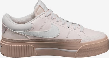 rozā Nike Sportswear Zemie brīvā laika apavi 'Court Legacy Lift'