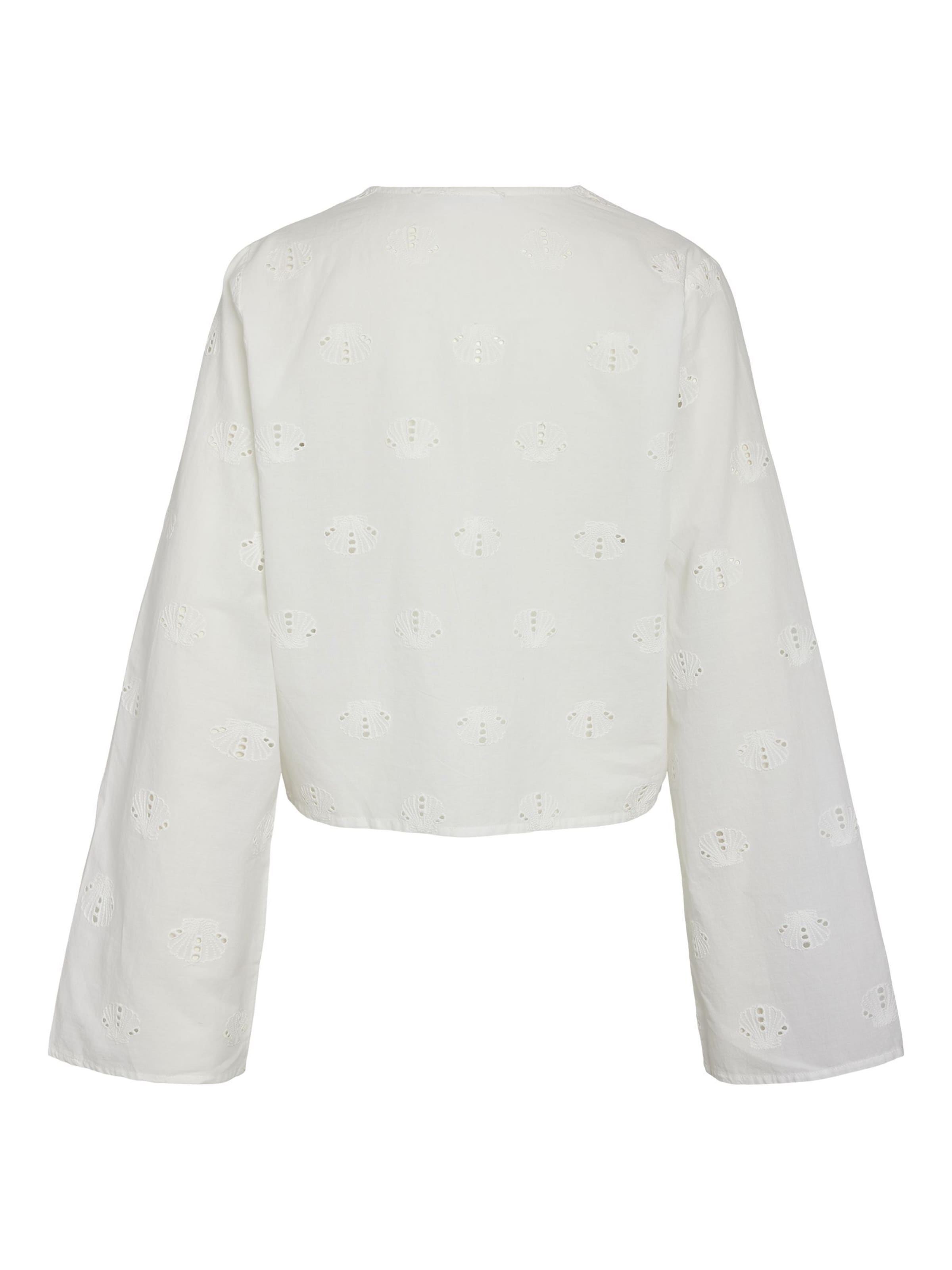Chemisier 'NMAShley' Noisy may en blanc