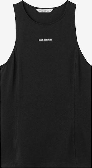Top Calvin Klein Jeans pe negru / alb, Vizualizare produs