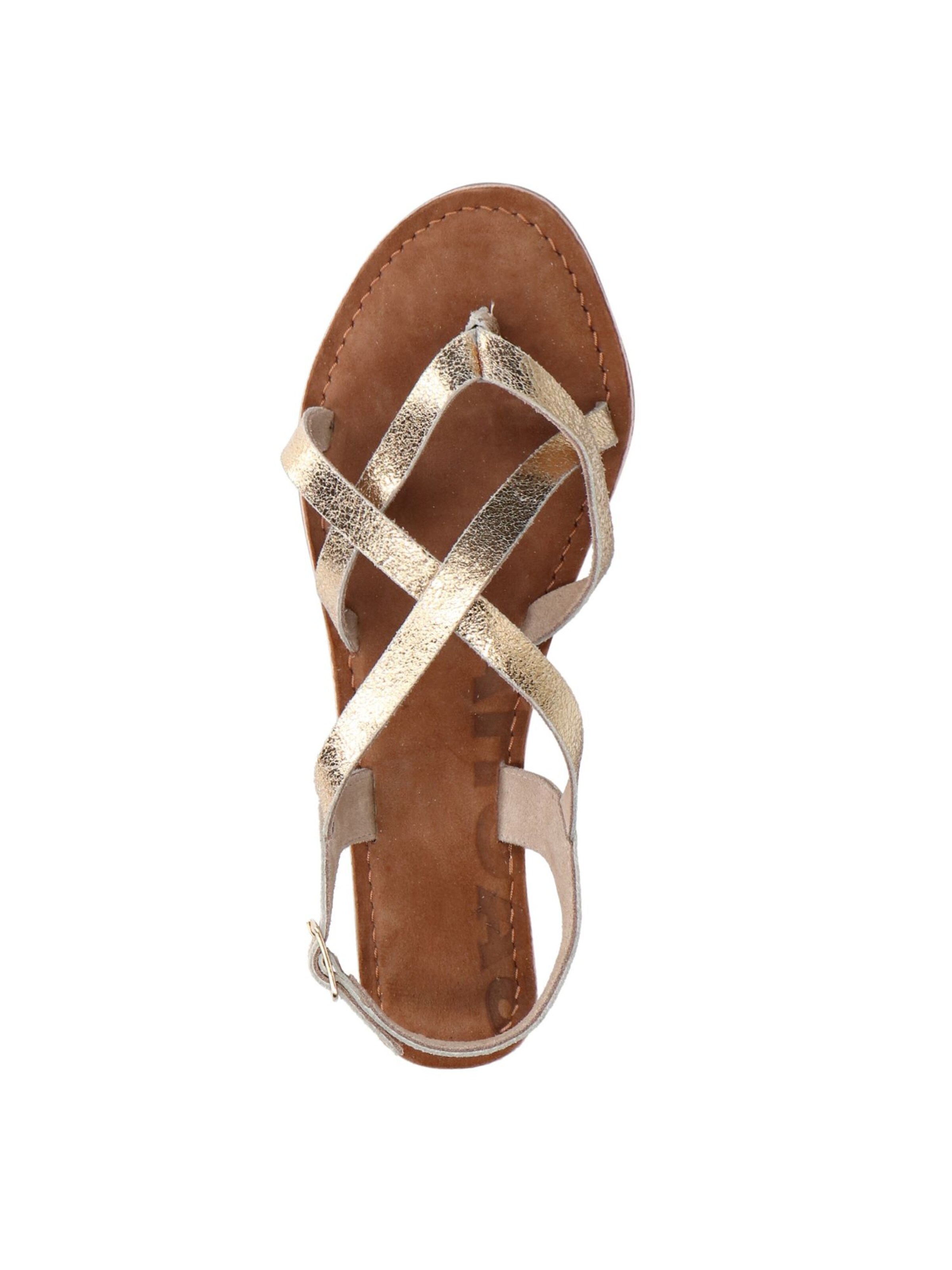 SACHA Teenslipper in Goud